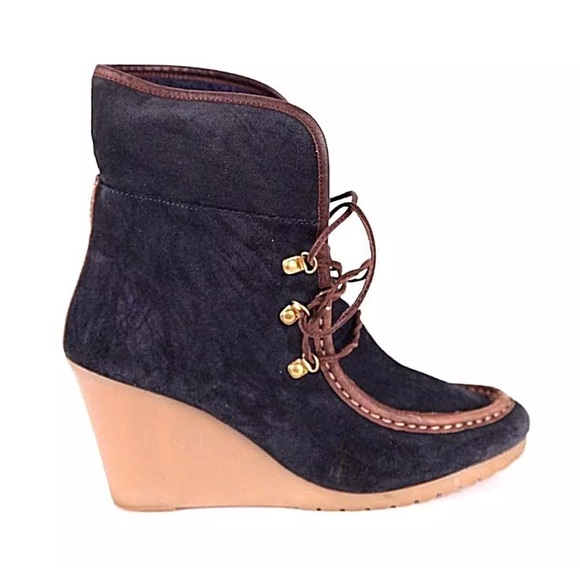 tommy hilfiger wedge boots